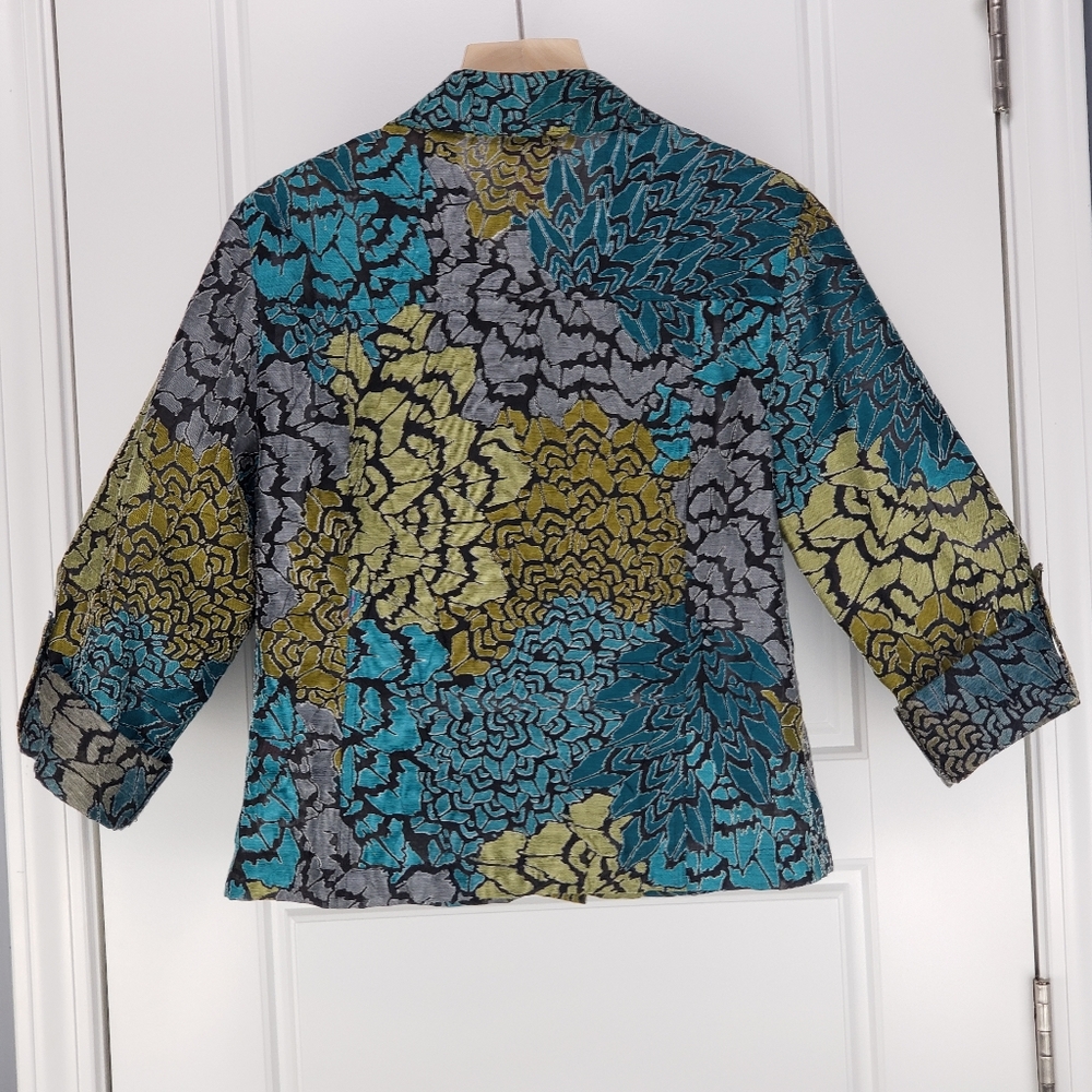 Ruby Road sheer blouse size 6 - Picture 2 of 2